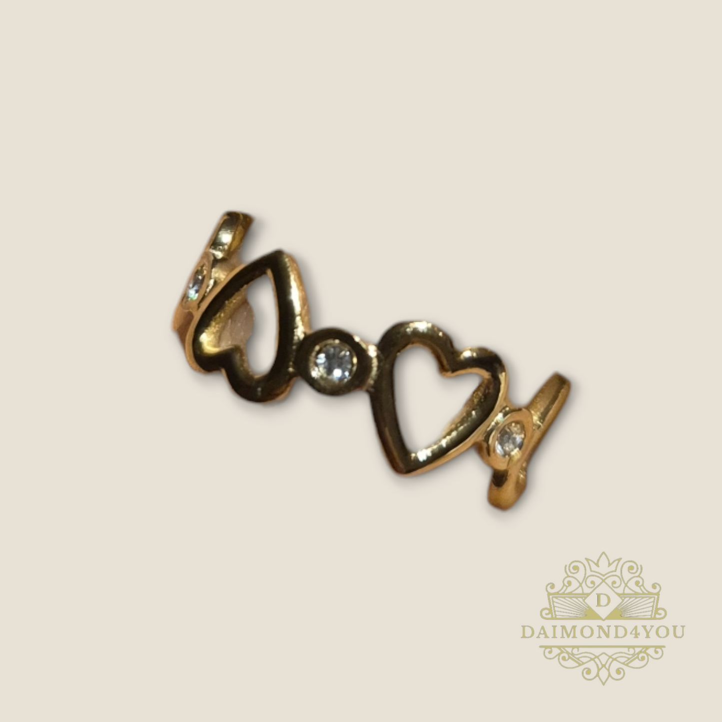 Big hart ring