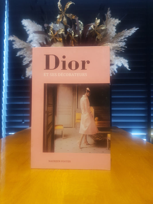 Designer boek / box dior