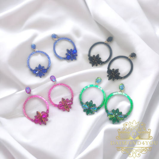 Luxery daimond oorbellen