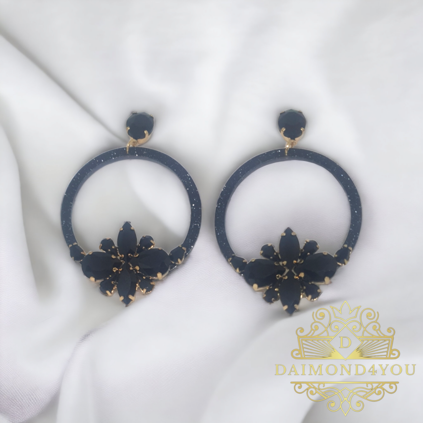 Luxery daimond oorbellen