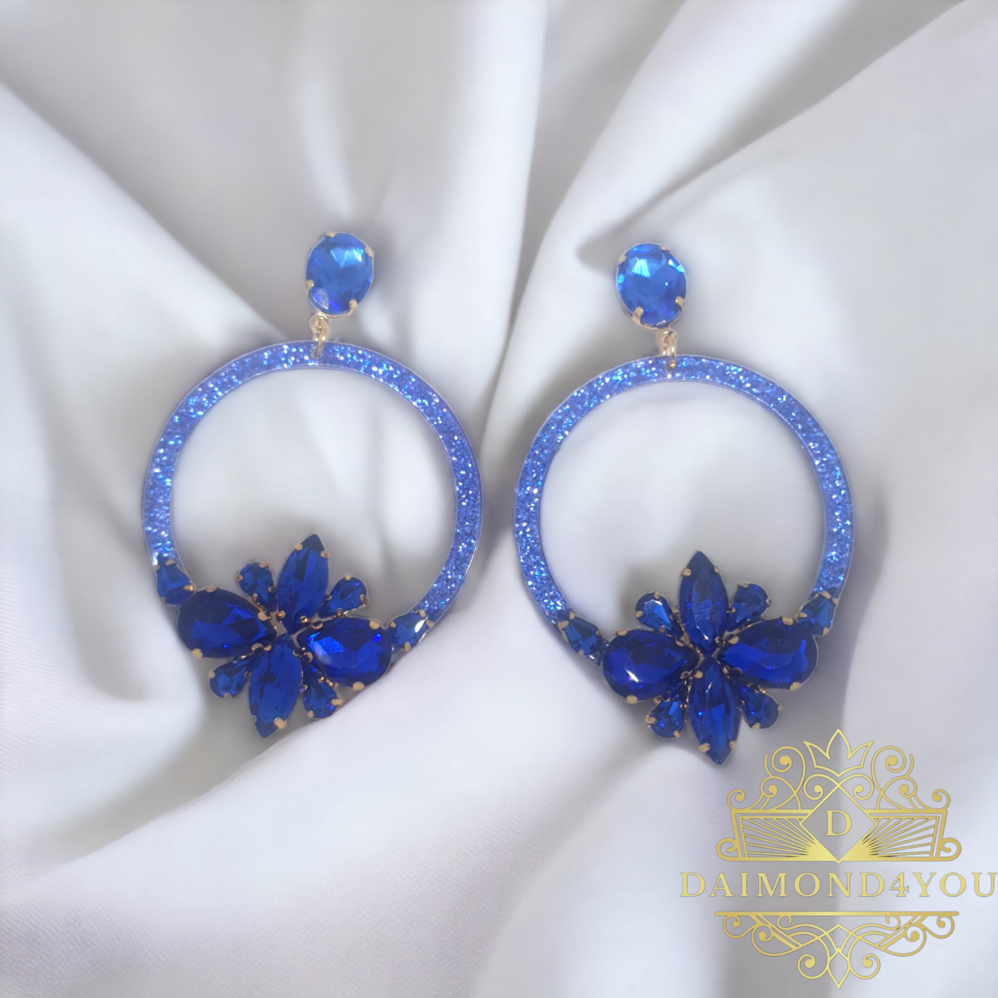 Luxery daimond oorbellen