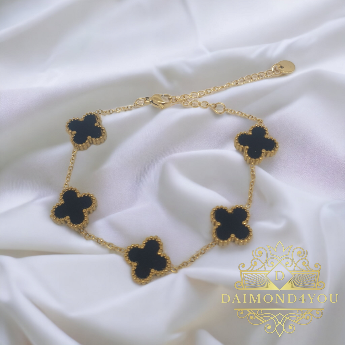 Lucky Black armband